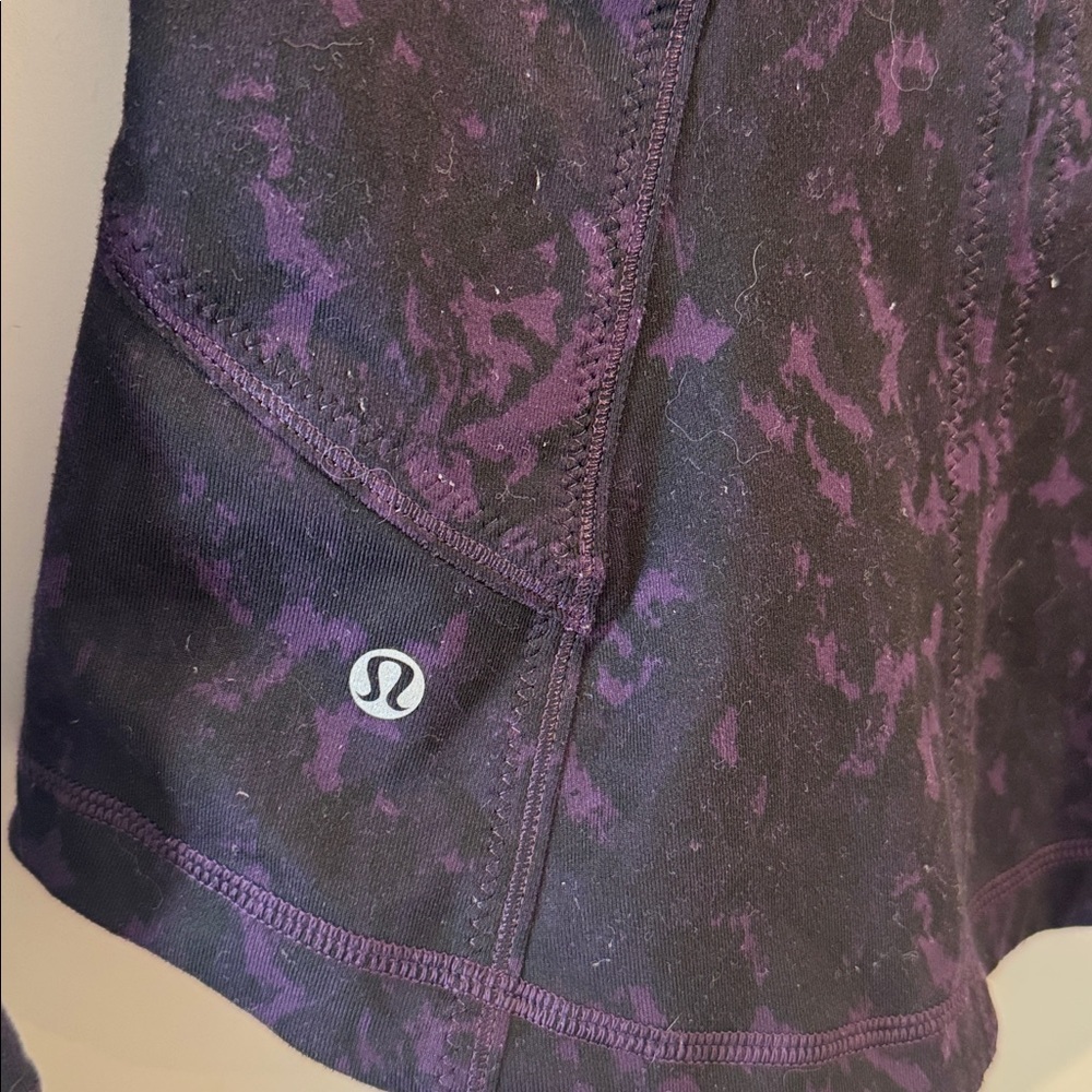 Lululemon Forme Jacket II, Purple and Black, Rose Gold Zippers, Size Small - Picture 13 of 15